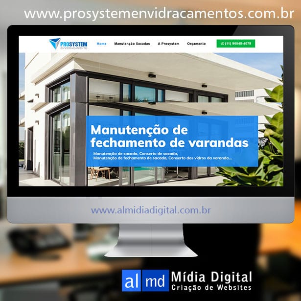 Manutenção de Sacadas e Vidros de Sacadas